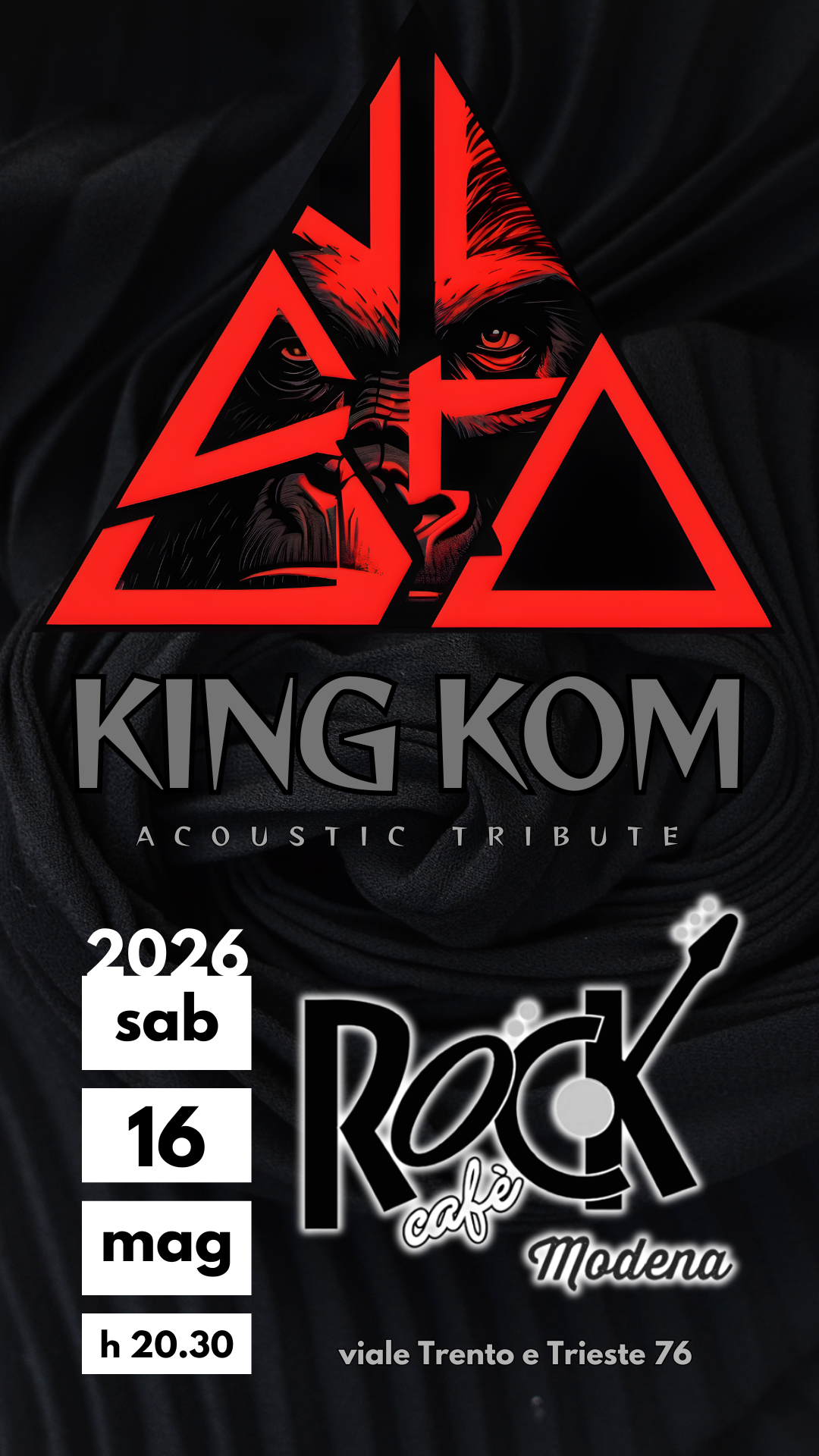 Prossimo concerto King Kom